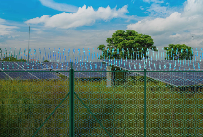 Solar Security Fencing