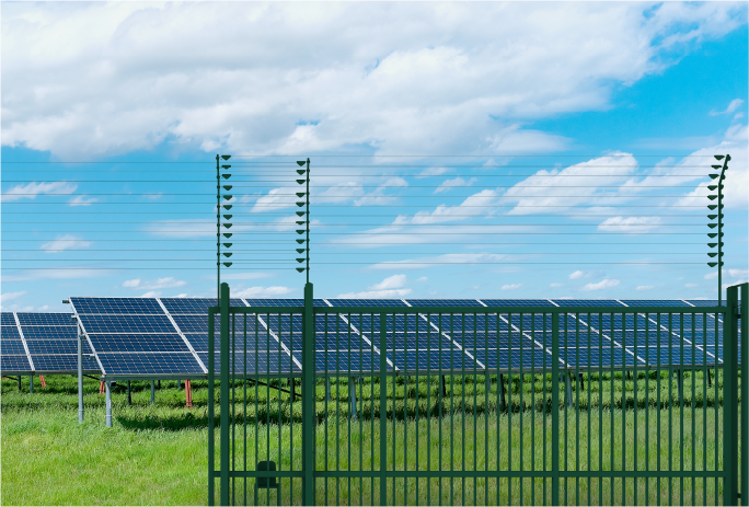 Solar Security Fencing